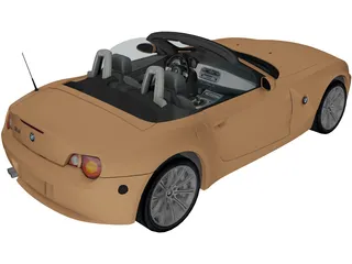 BMW Z4 Cabriolet 3D Model preview
