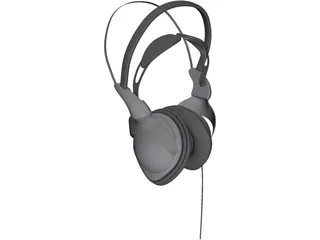 Headphones 3D Model preview