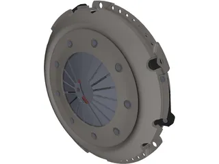 Clutch Assembly 3D Model preview