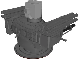 Palma Air Defense System 3D Model preview