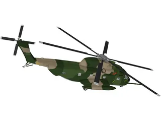 Sikorsky CH-53 Stallion 3D Model preview
