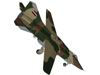Jaguar Sepecat 3D Model preview