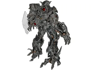 Transformers Shockwave 3D Model preview
