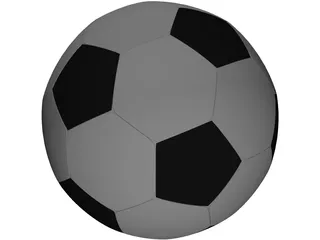 Soccer Ball 3D Model preview