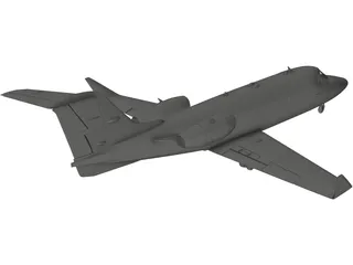 Bombardier Learjet 60 3D Model preview