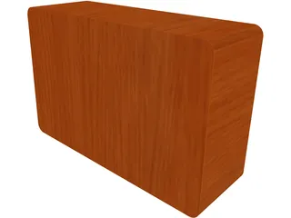Old TV 3D Model preview