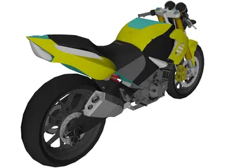 Honda Tiger Revo 200 3D Model preview