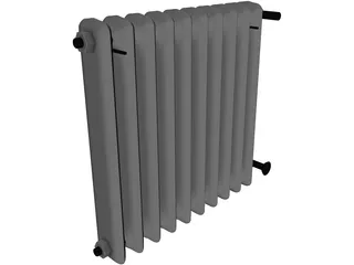 Radiator Interior House 3D Model preview