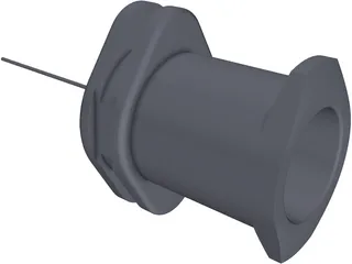 Luer Lock Needle 3D Model preview