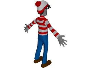 Waldo 3D Model preview