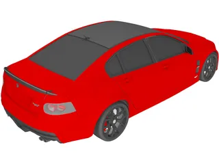 Holden Commodore HSV 3D Model preview
