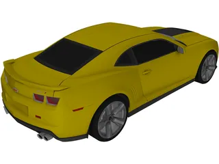 Chevrolet Camaro ZL1 (2012) 3D Model preview