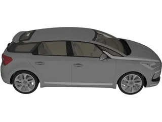 Citroen DS5 3D Model preview