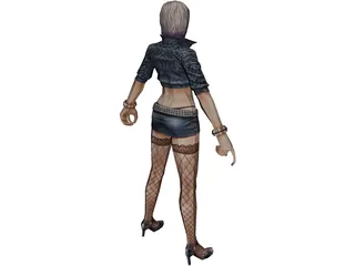 Jennifer 3D Model preview