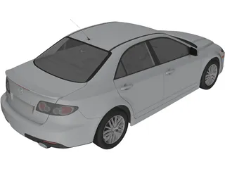Mazda 6 MPS (2006) 3D Model preview