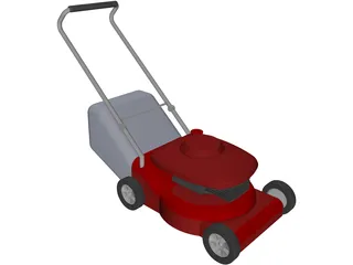 Lawn Mower 3D Model preview