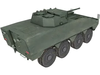 KTO Rosomak 3D Model preview