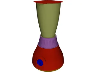 Blender 3D Model preview