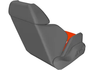 Child Seat 3D Model preview