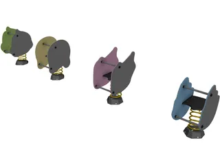 Ride for Children 3D Model preview