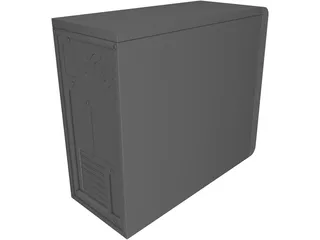 Philips Computer Case 3D Model preview