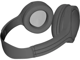 Headphones 3D Model preview
