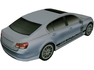 Lexus GS 430 3D Model preview
