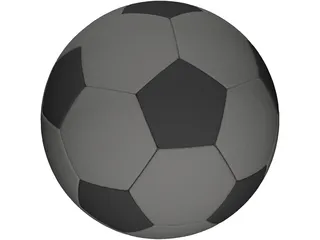 Soccer Ball 3D Model preview