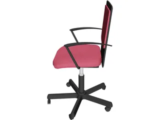 Office Chair 3D Model preview