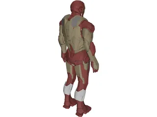 Iron Man Mk VII 3D Model preview
