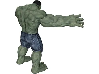 Hulk 3D Model preview