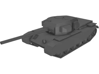 Centurion Tank 3D Model preview