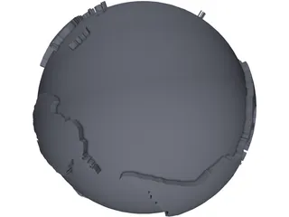Earth 3D Model preview