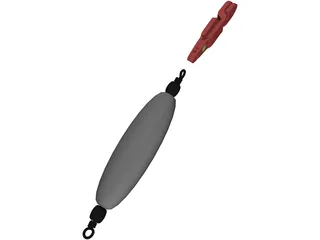 Snap Swivel 3D Model preview