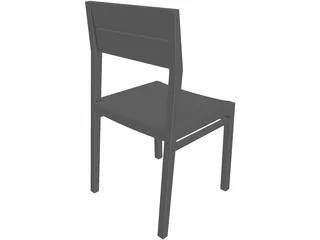 Ethnicraft EX1 Chair 3D Model preview