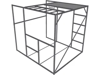 Jungle Gym 3D Model preview