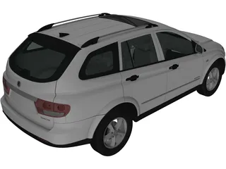 SsangYong Kyron (2011) 3D Model preview