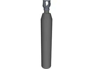 Argon Tank 3D Model preview