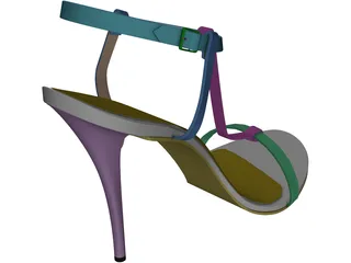Sandal 3D Model preview