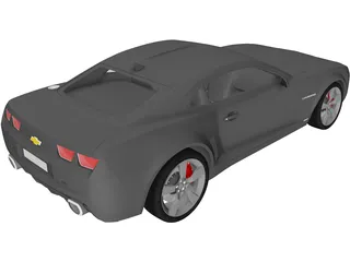 Chevrolet Camaro 3D Model preview