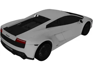 Lamborghini Gallardo 3D Model preview