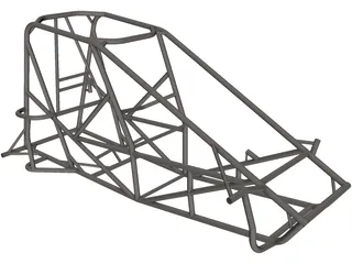 Gerhardt Midget Chassis 3D Model preview