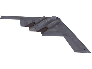 B-2 Spirit 3D Model preview