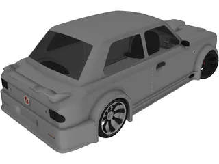 Zastava 101 Turbo 3D Model preview
