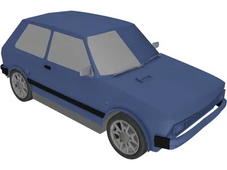 Yugo 1.4 3D Model preview