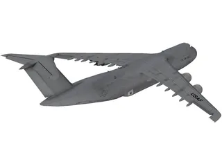 Lockheed C-5 Galaxy 3D Model preview