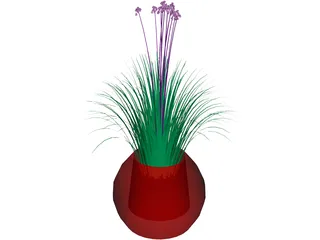 Plant Flower 3D Model preview