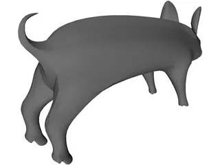 Pig 3D Model preview