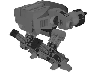 Robocop 3D Model preview
