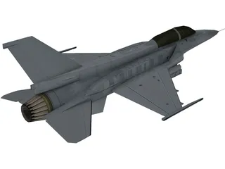 F-16 3D Model preview